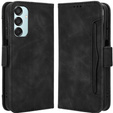 Откидной чехол для Samsung Galaxy M15 5G, Card Slot, чёрный