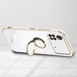 Чехол до Xiaomi Poco M4 Pro 4G, Electro Ring, белый