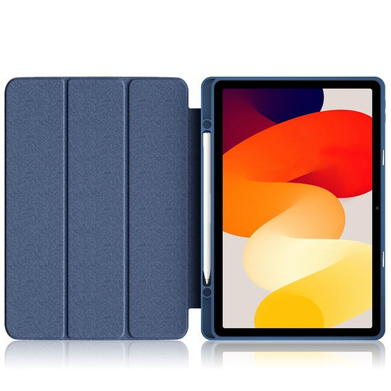 Чехол для Xiaomi Redmi Pad SE 11", Smartcase Hybrid, с местом для стилуса, синий