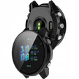 2в1 чохол та захисне скло для годинника Garmin Forerunner 955, Black