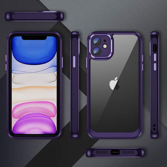 Чехол для iPhone 11, ERBORD Impact Guard, тёмно-фиолетовый