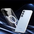 Чехол для Samsung Galaxy S24 FE, гибридный чехол Fusion Hybrid, для MagSafe, прозрачный