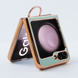 Чехол до Samsung Galaxy Z Flip 5 5G, Electro Ring, мятный