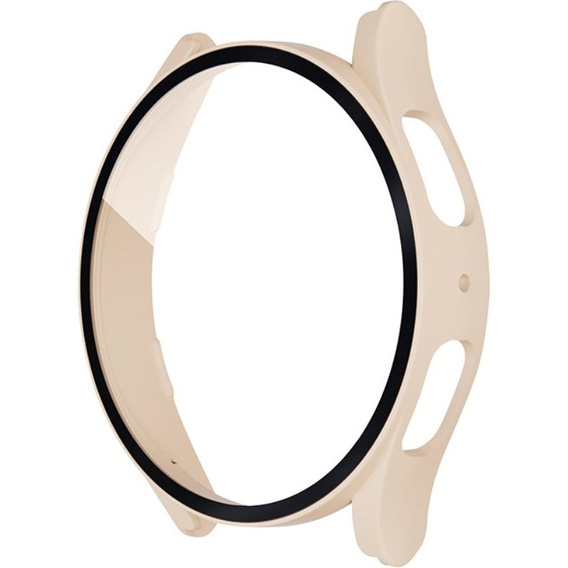 Силиконовый футляр со встроенным защитным стеклом до Galaxy Watch5 44mm, Pink