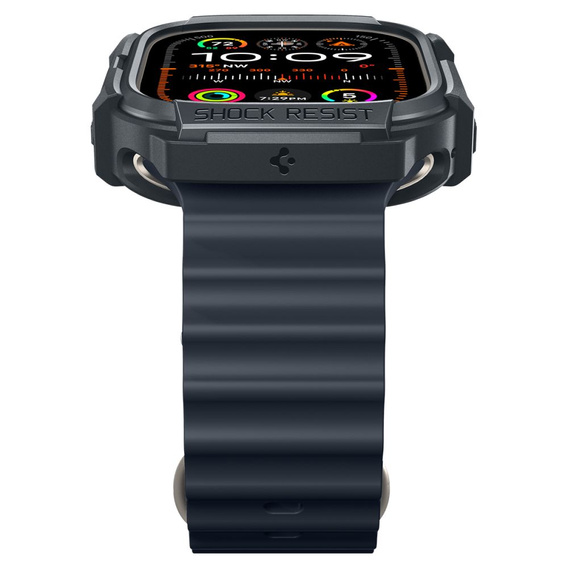 Чохол Spigen Rugged Armor Dark Gray для Apple Watch Ultra 1 / 2 (49 мм)