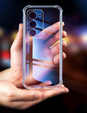 Чехол для Xiaomi Redmi 15 5G / 4G, усиленный, с защитой камеры, прозрачный