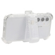 Бронечохол для Samsung Galaxy S24+, Belt Clip, з кліпсою, прозорий