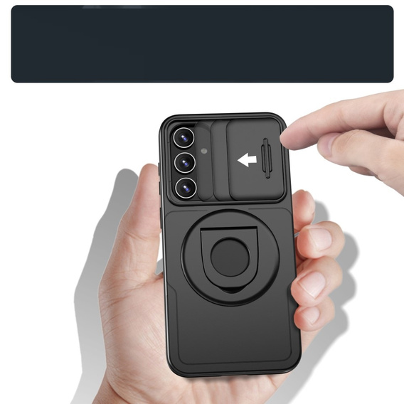 Чехол для Samsung Galaxy S20 FE, Military Magnet, для MagSafe, чёрный