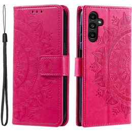 Чохол-книжка для Samsung Galaxy A35 5G, Mandala, рожевий