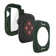 2в1 чехол и защитное стекло для часов Apple Watch 7/8/9 45mm, Green