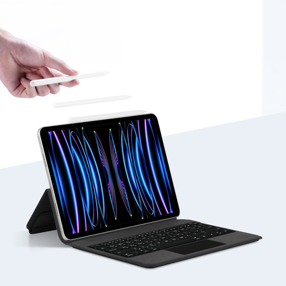 Чехол-клавиатура для iPad Pro 11" 2024, Magnetic Keyboard Touchpad, чёрный