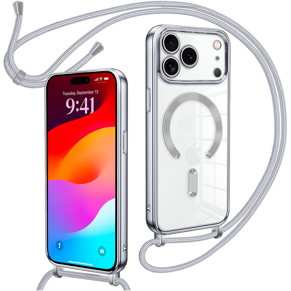Чехол Electro MagSafe с ремешком для iPhone 17 Pro Max
