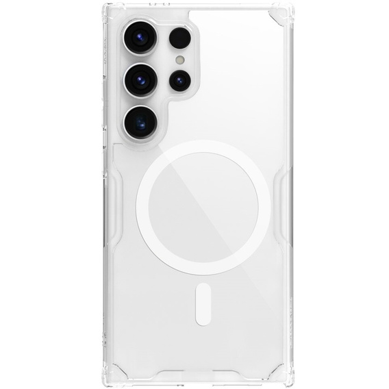 Чехол NILLKIN для Samsung Galaxy S24 Ultra, Nature TPU, для Magsafe, прозрачный