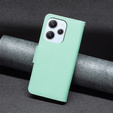 Чохол-книжка для Xiaomi Redmi 12 4G, Wallet Litchi Magnet, зелений