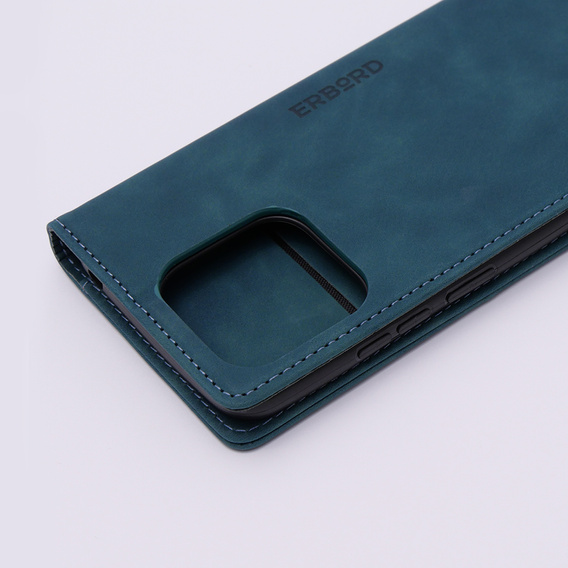Чохол для Xiaomi Redmi 12C, ERBORD Vintage, гаманець з клапаном, м'яти