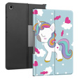Чохол для Lenovo Tab Plus, Smartcase, unicorn