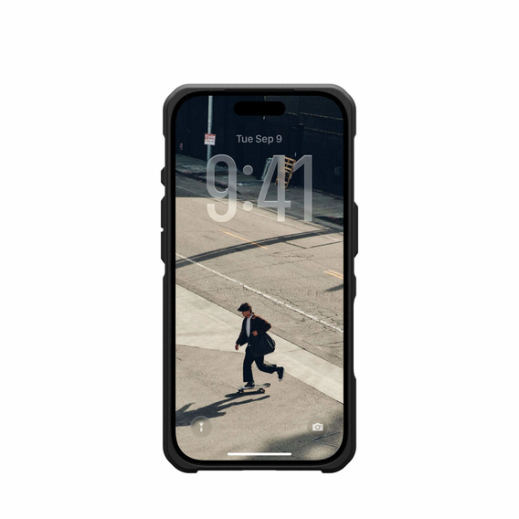 Чохол Urban Armor Gear для iPhone 17 Pro Max, Metropolis LT MagSafe Kevlar, кевларовий, чорний