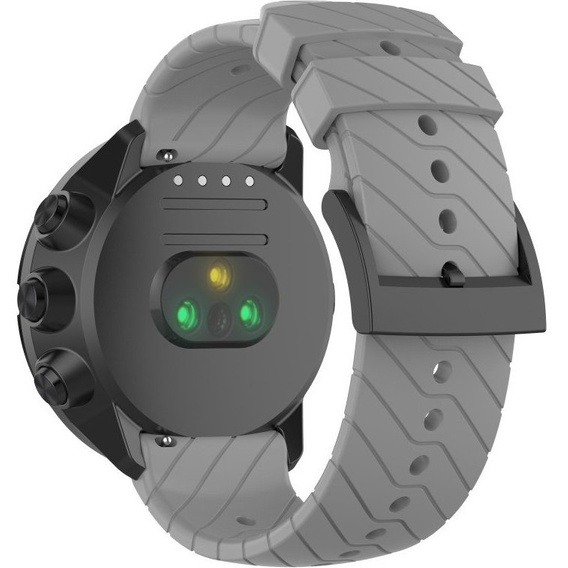 Силиконовый ремешок для Suunto 9 24 mm - Grey