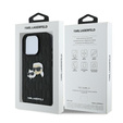 Чохол Karl Lagerfeld Hardcase Monogram Karl & Choupette Head Pin для iPhone 16 Pro