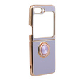 Чехол до Samsung Galaxy Z Flip 5 5G, Electro Ring, фиолетовый