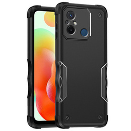 Бронированный чехол для Xiaomi Redmi 12C, Dual-Layer, чёрный