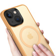 Чехол до iPhone 14 Plus, Simple MagSafe, оранжевый