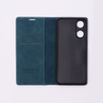 Чехол для Oppo A78 5G, ERBORD Vintage, бумажник с клапаном, синий