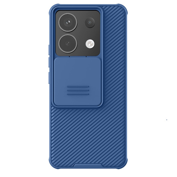 Бронированный чехол Nillkin для Xiaomi Redmi Note 13 Pro 5G, CamShield Pro, синий