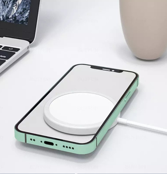Быстрое беспроводное индуктивное зарядное устройство Magsafe для iPhone 12 13 14 15 16 Pro/Plus/Max