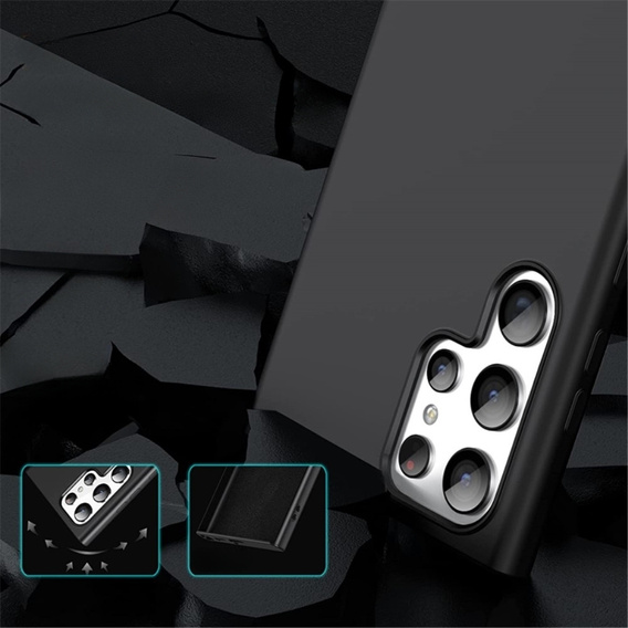 Чехол до Samsung Galaxy S23 Ultra, Silicone MagSafe, чёрный