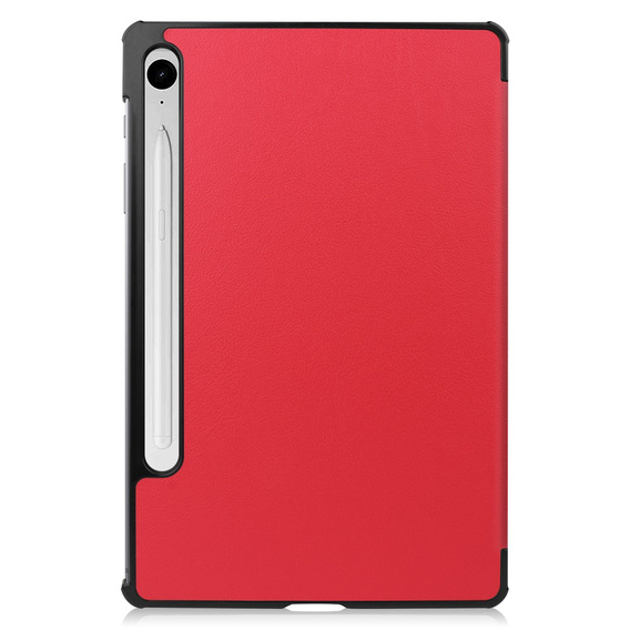 Чехол для Samsung Galaxy Tab S9 FE, Tri-fold, красный