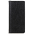 Чехол до Sony Xperia 5 V, Wallet Litchi Leather, чёрный