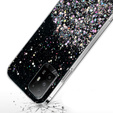 Чoхол до Oppo Reno5 Z / F19 Pro Plus, Glittery, чорний
