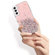 Чoхол до Samsung Galaxy S21 FE, Glittery, рожевий
