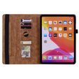 Чохол-накладка для Lenovo Tab M11, flower, коричневий