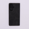Чехол для Realme C55, ERBORD Vintage, бумажник с клапаном, чёрный