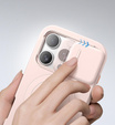 Чохол для iPhone 16 Pro, Suritch Shockproof, для MagSafe, рожевий