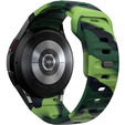 Силіконовий ремінець для Fitbit Inspire 3, Red Samsung Galaxy Watch 4 / 5 40/42/44/46/45MM PRO, Dark Blue / Red