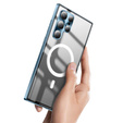 Захисний чохол для камери Samsung Galaxy S22 Ultra, CamShield MagSafe, прозорий / синій