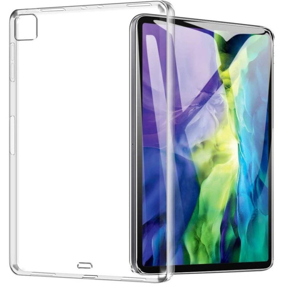 Чохол для iPad Pro 11" 2022/2021/2020/2018 (4/3/2/1 gen.), силіконовий, прозорий