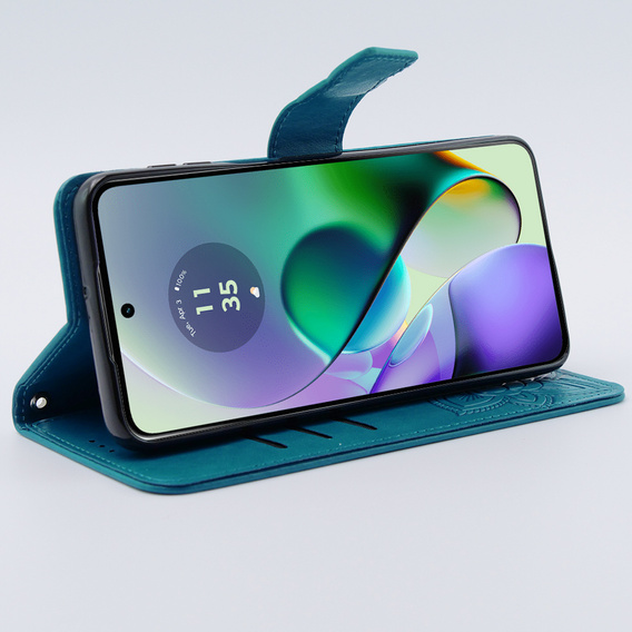 Чохол-книжка для Motorola Moto G54 5G, Butterfly, м'яти
