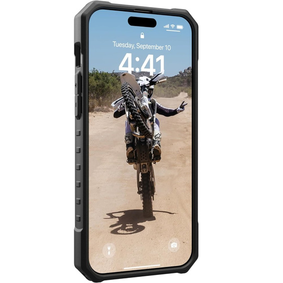 Чoхол Urban Armor Gear до iPhone 15 Pro Max, Pathfinder MagSafe Camo, чорний