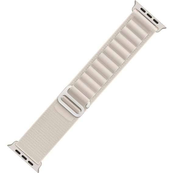 Нейлоновый ремешок до Apple Watch 1/2/3/4/5/6/7/8/SE/ULTRA 42/44/45/49mm, White