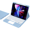 Чехол + клавиатура iPad Air 10.9 4 2020 / 5 2022, Touchpad, синий