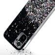 Чoхол до Xiaomi Redmi Note 10/10S, Glittery, чорний