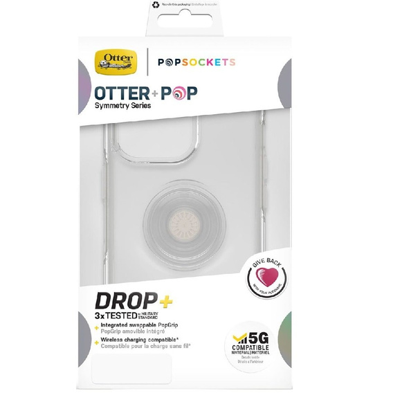 Чехол OTTERBOX до iPhone 13 Pro Max,Symmetry Pop, Clear