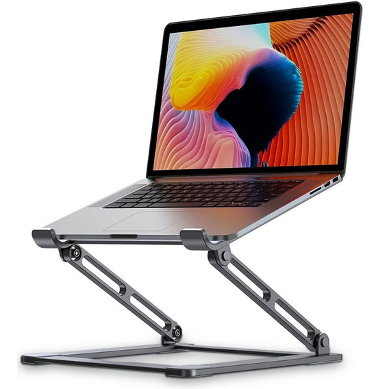 Tech-Protect Алюминиевая подставка для ноутбука, подставка - Grey