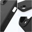 Чехол Silicone до iPhone 13, MagSafe, Black
