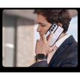 Чехол DuxDucis для Oppo Reno 12 Pro, Aimo case, прозрачный / черный