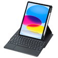 Чехол клавиатура для iPad 11" 2025 A16 (11 gen.) / iPad 10.9" 2022 (10 gen.), Rotary 360° Leather, чёрный